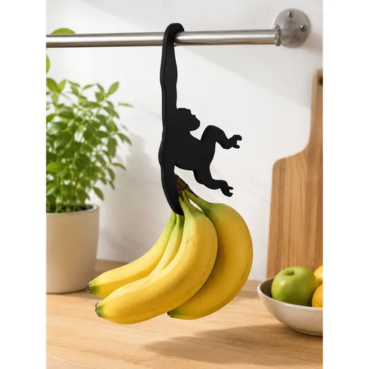 Monkey Hanger (Pack of 3) | Banana Holder & Multipurpose Hanging Hooks