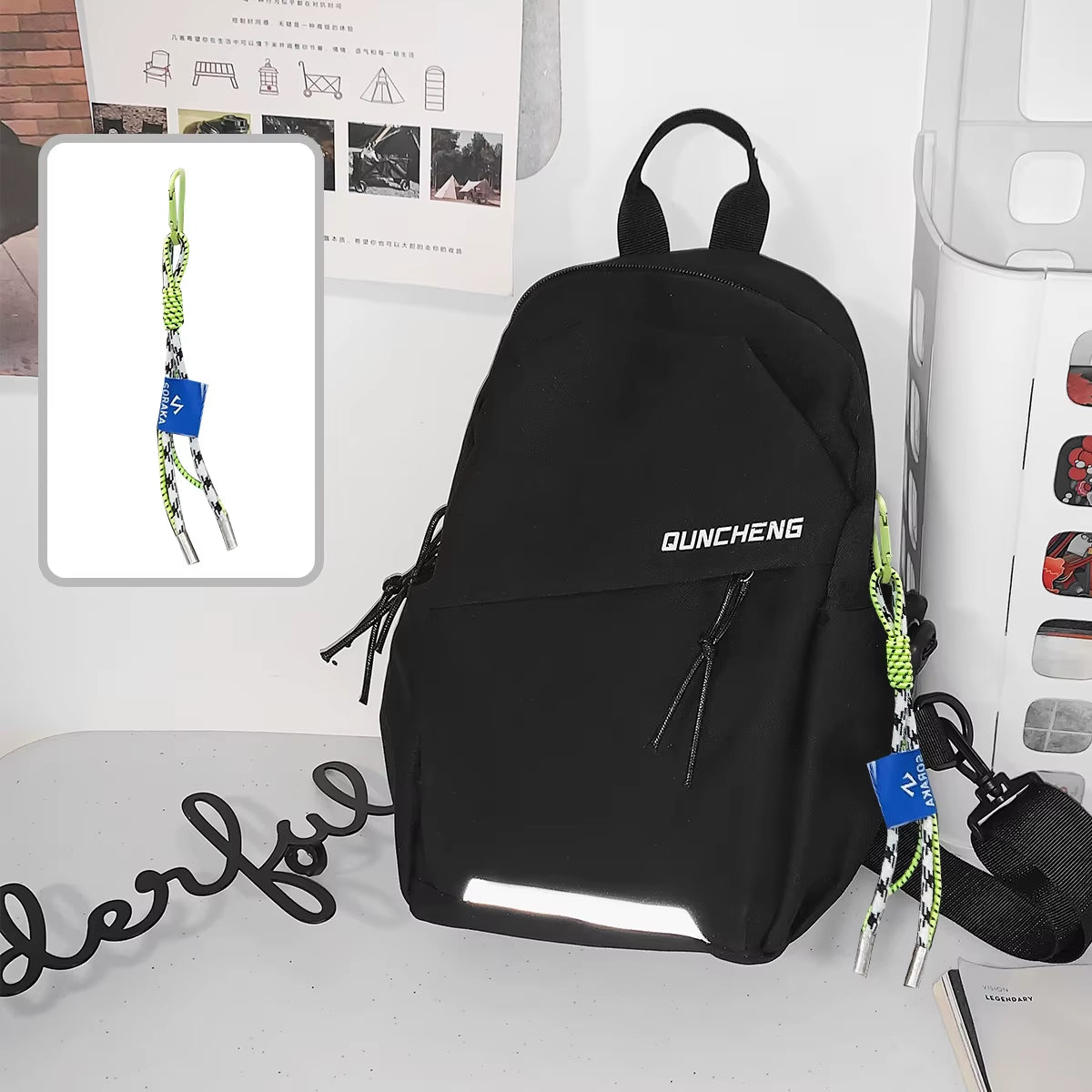 Crossbody Bag Men'S Single Shoulder Small Backpack Chest Bag Women'S Cycling Sports Mountain Climbing Boys Tablet Lightweight Mo