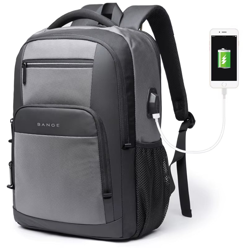 Men's Designer Laptop Backpack - Tactical Business and Travel Bag for Boys and Men
