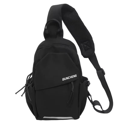 Crossbody Bag Men'S Single Shoulder Small Backpack Chest Bag Women'S Cycling Sports Mountain Climbing Boys Tablet Lightweight Mo