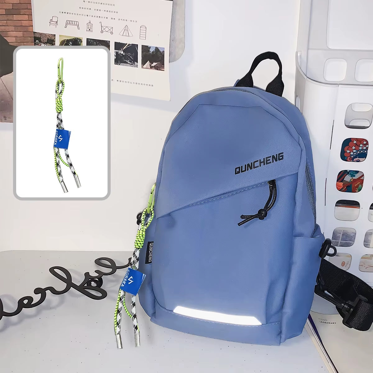 Crossbody Bag Men'S Single Shoulder Small Backpack Chest Bag Women'S Cycling Sports Mountain Climbing Boys Tablet Lightweight Mo