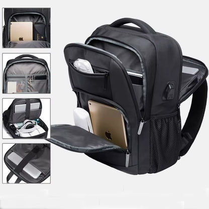 Men's Designer Laptop Backpack - Tactical Business and Travel Bag for Boys and Men